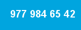 977 984 65 42 977 984 65 42